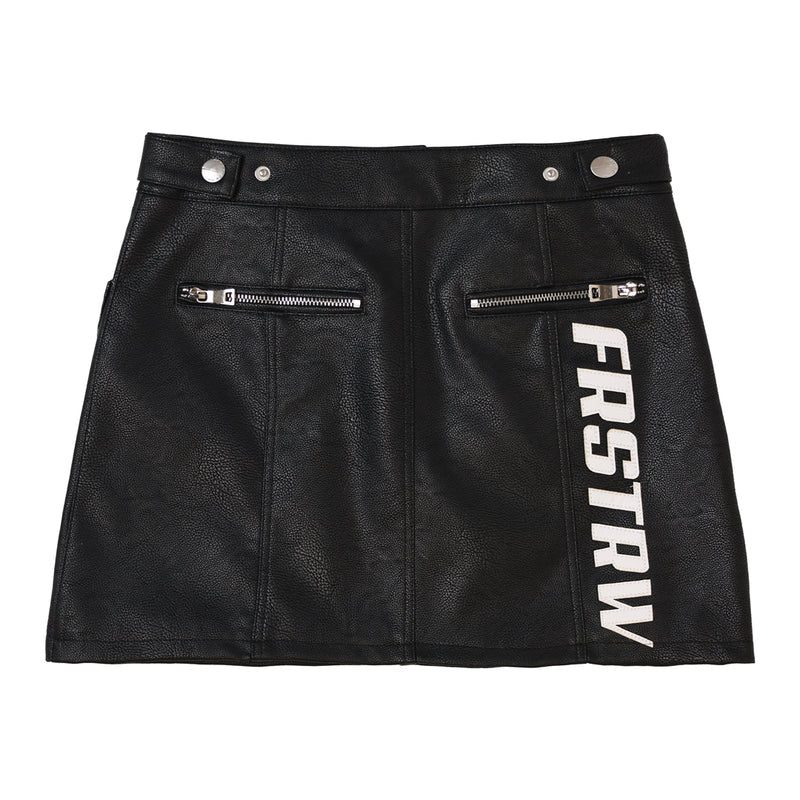First Row Black Skirt