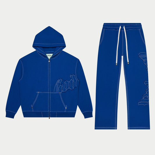 Godspeed OG Logo Sweatsuit Blue
