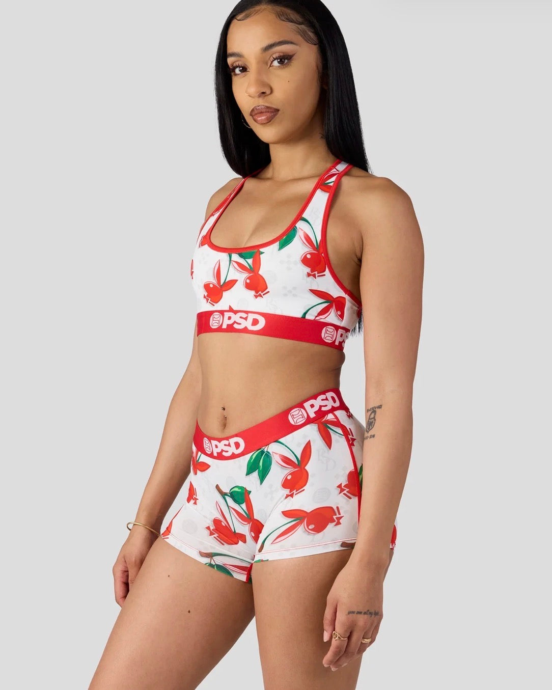 Psd Women’s Playboy Cherry Sports Bra