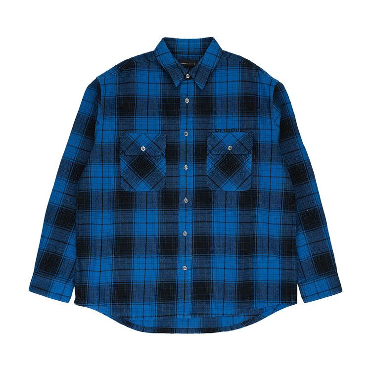 Purple Brand Blue Flannel
