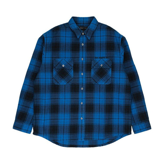 Purple Brand Blue Flannel