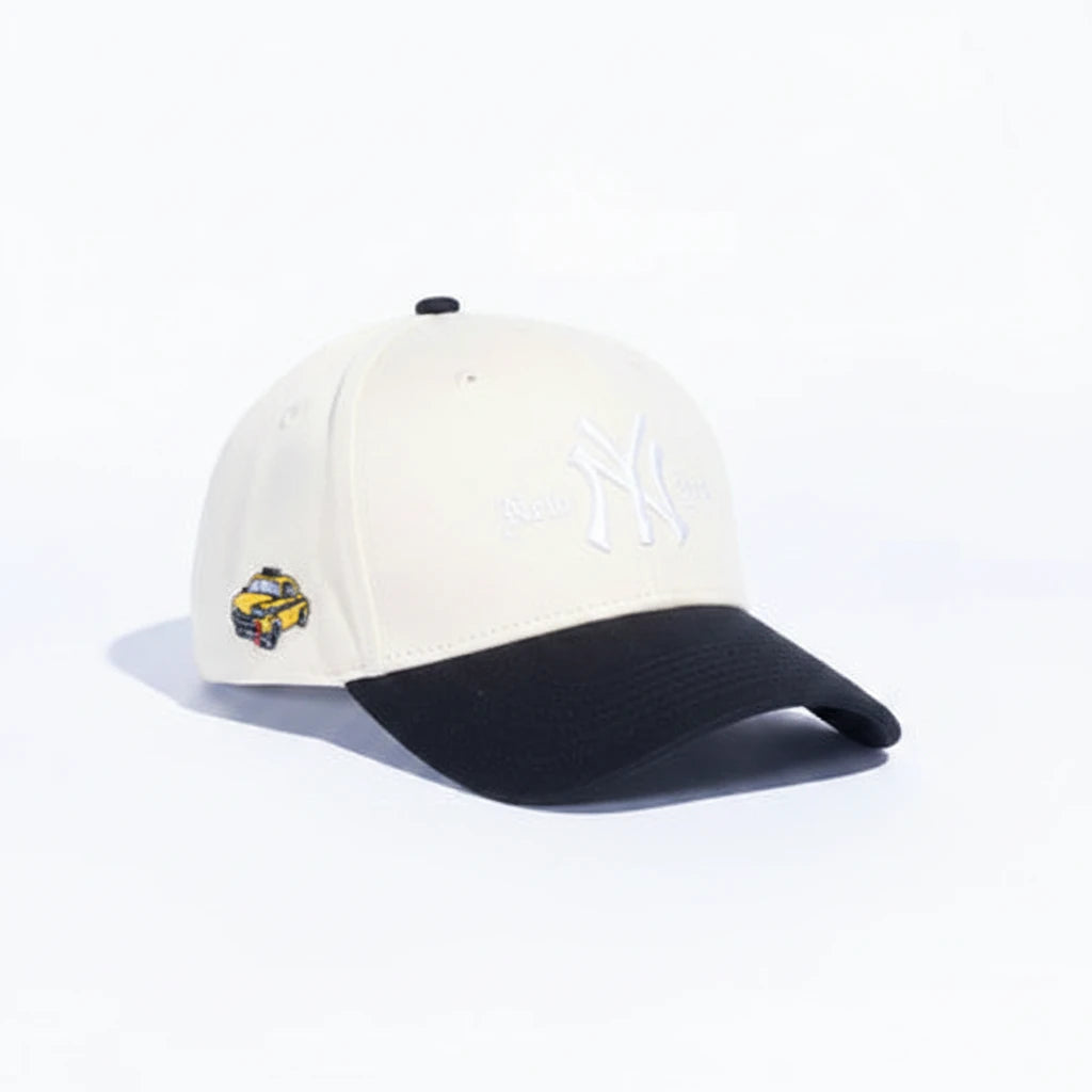 Reference NY Cab Hat Cream/Black