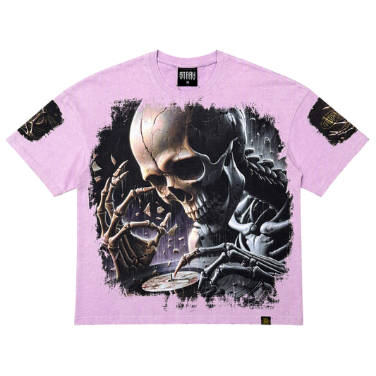 Stray Skull & bones dj tee