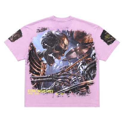 Stray Skull & bones dj tee