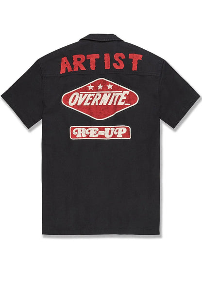 Jordan Craig The Re-Up Mechanic Shirt Black