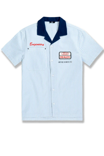 Jordan Craig The Re-Up Mechanic Shirt Bengal Stripe