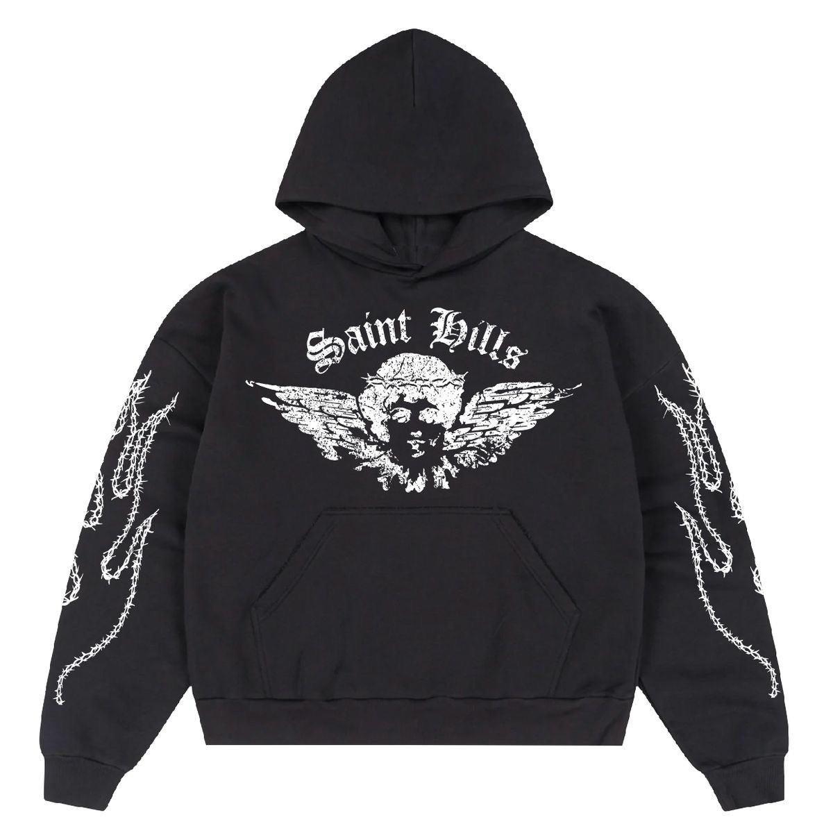 Saint Hills Black Hoodie