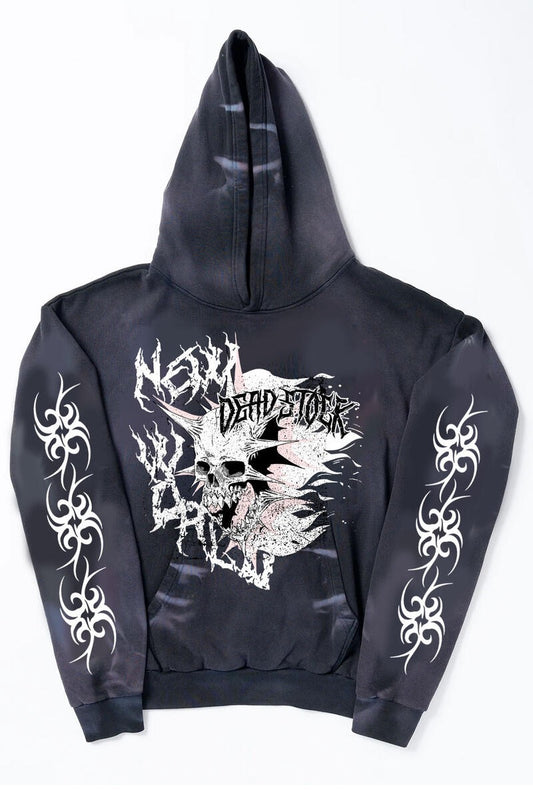 New World Dye Black Hoodie