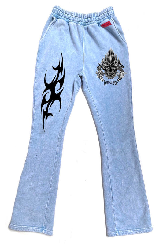 Dead Alive Stack Light blue pants