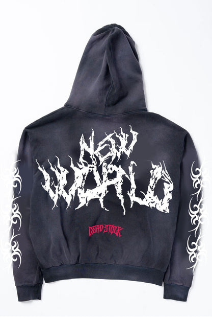 New World Dye Black Hoodie