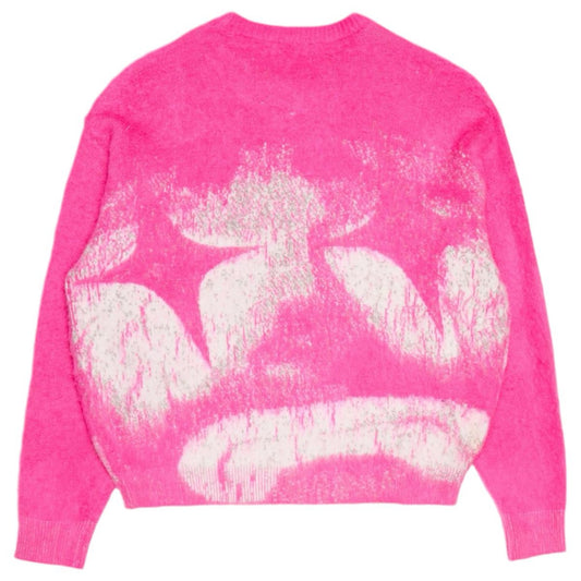 "SAD DAYS" FUCHSIA CREWNECK