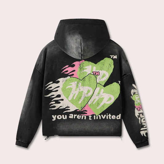 Hydepark Easy Does It Green/Black Hoodie