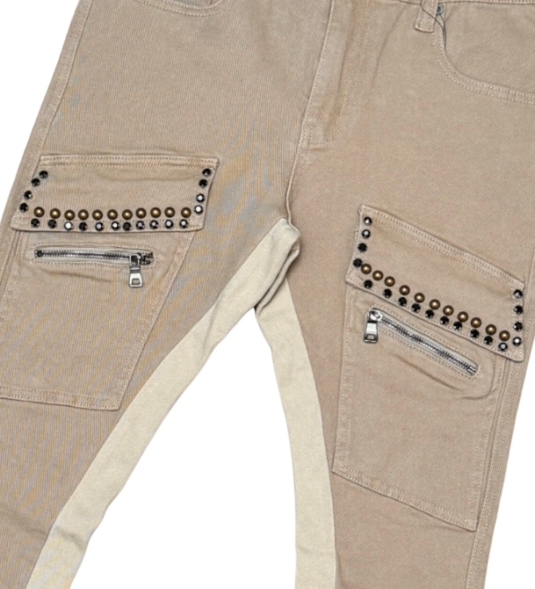 Gunziini Khaki Jeans