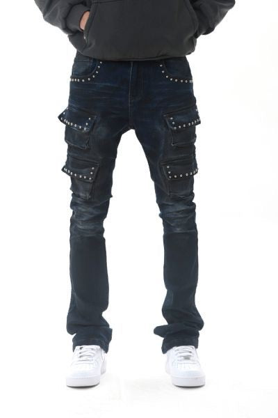 Gunziini Dirty Blue Stone Jeans