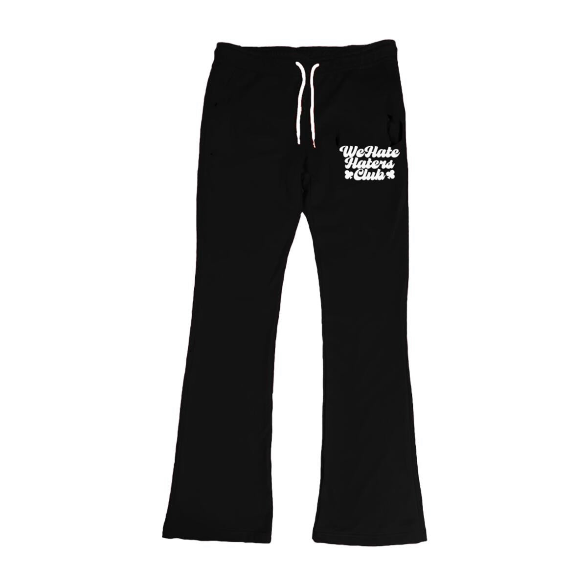 We Hate Haters Club  Stacked Joggers