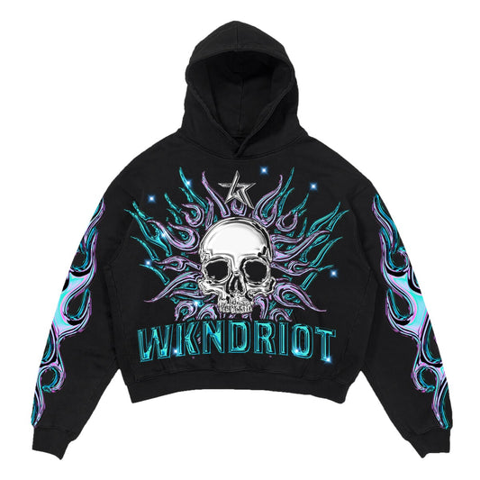 GLASS SKULL HOODIE