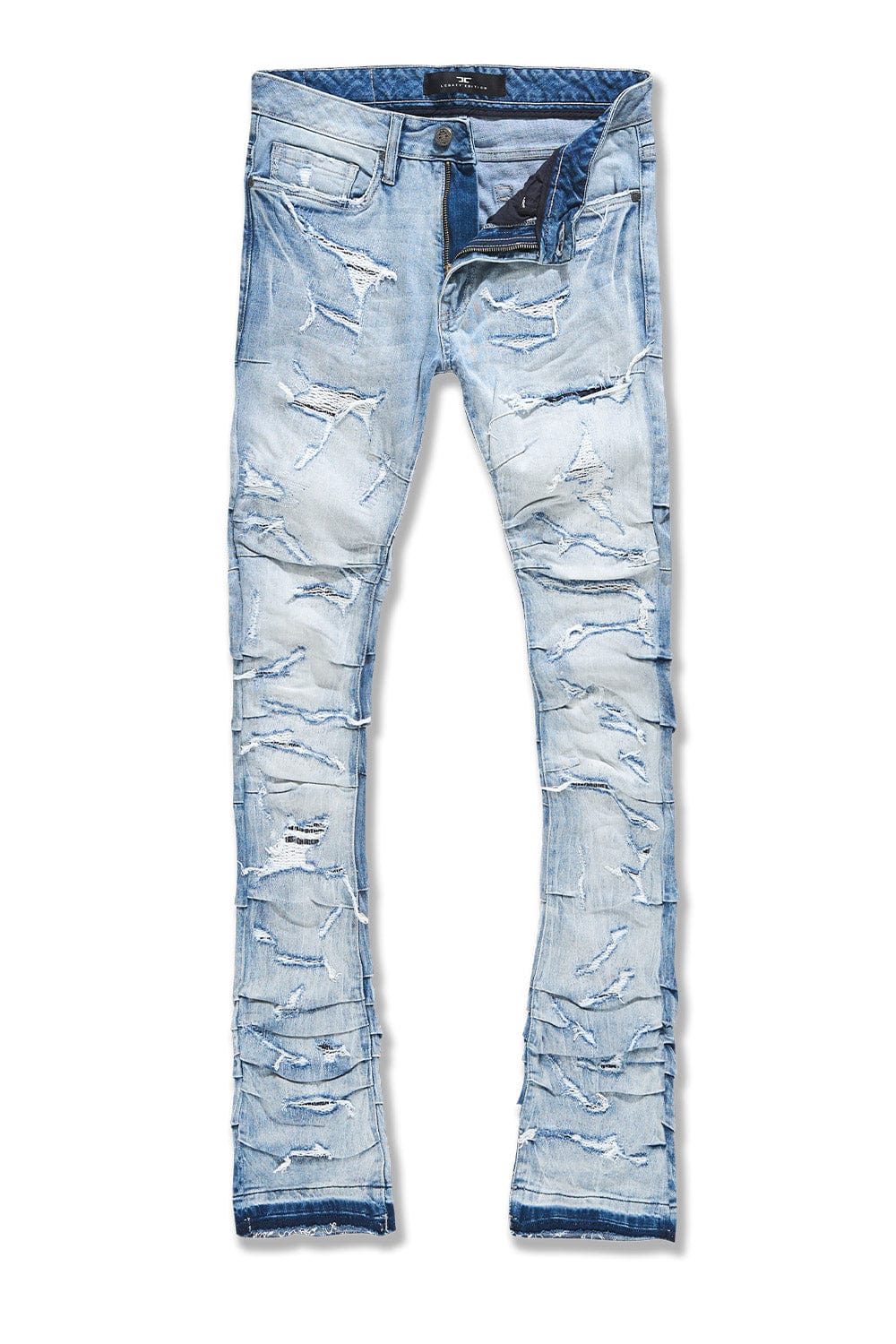 Jordan Craig Sky Blue Stacked Jeans