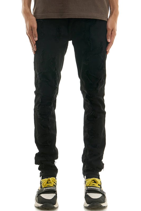 KDNK Jet Black Jeans