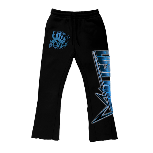 Black & Blue Sadboyz Sweatpants