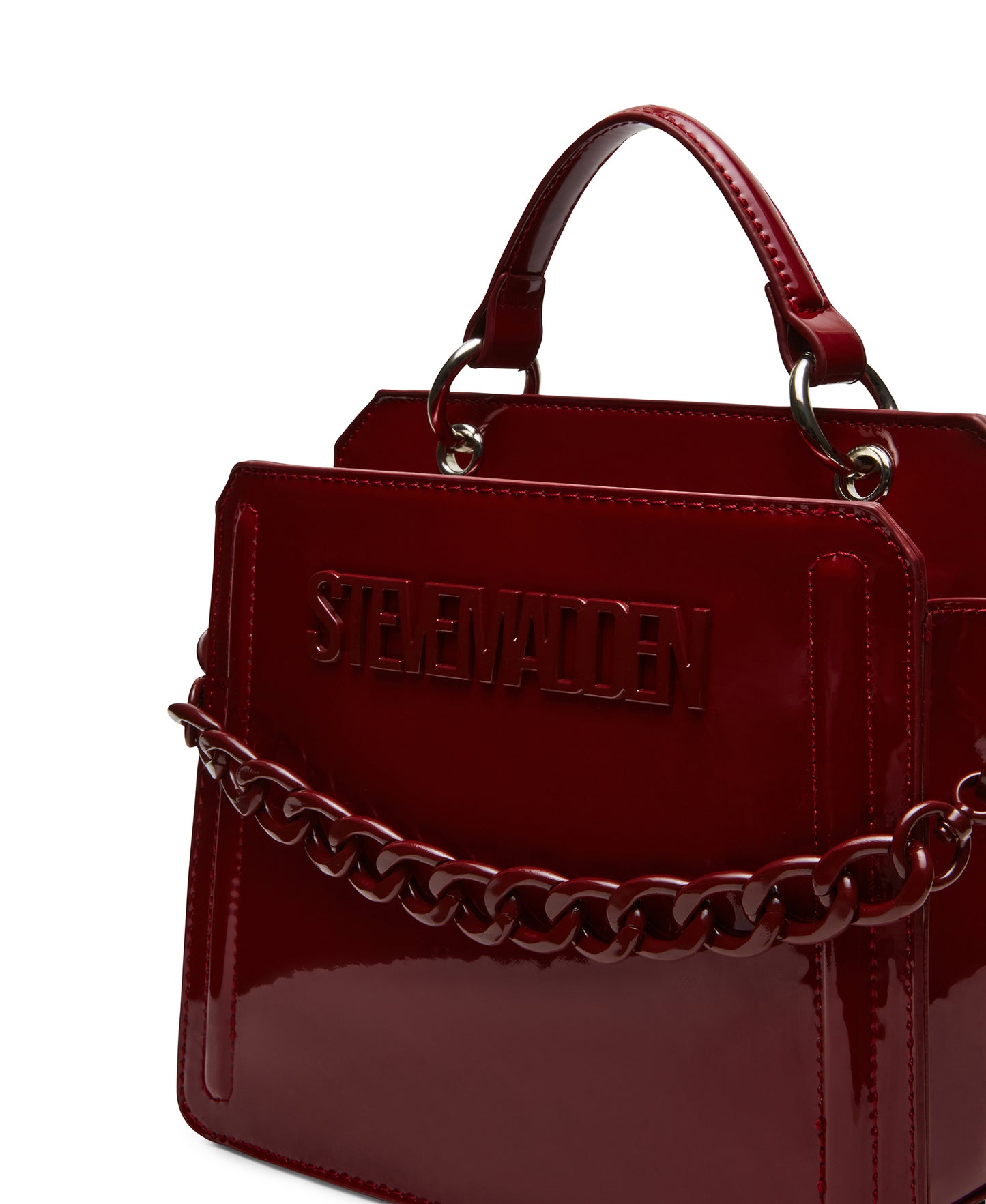 Steve Madden Burgundy Evelyn Handbag