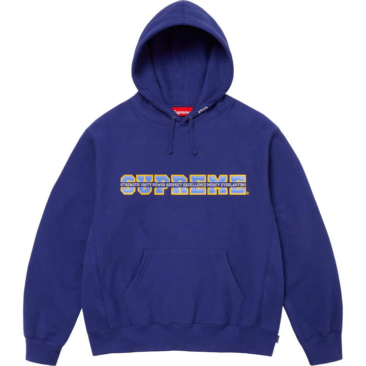 Supreme  Hoodie Blue