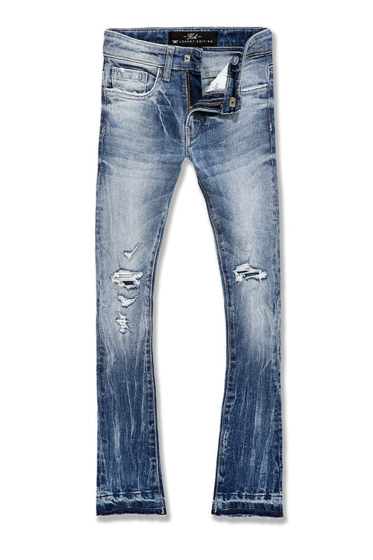 Kid Stacked Blue jeans