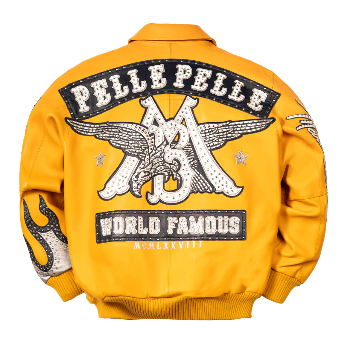 World Famous Pelle Jacket Yellow