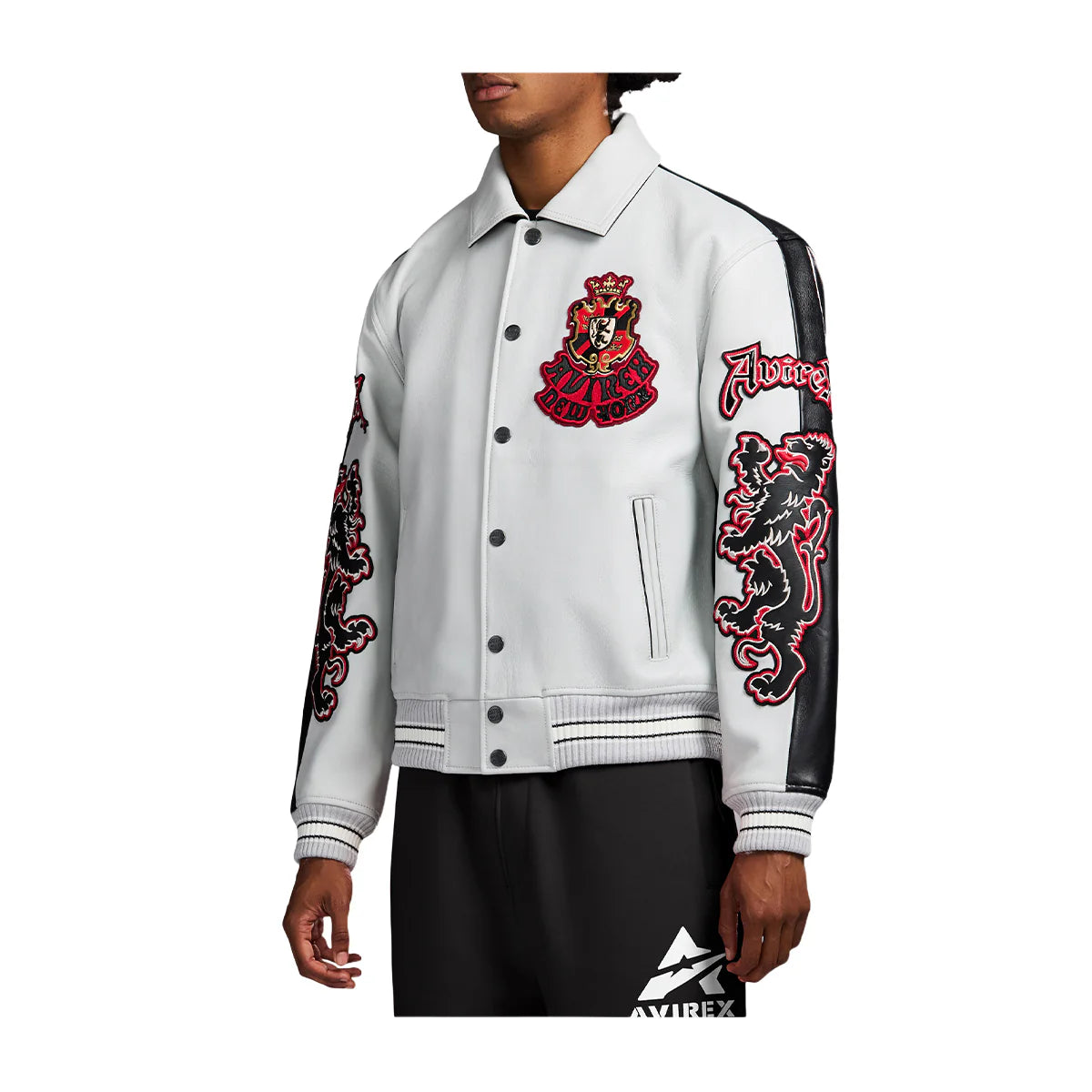 Avirex Leather Varsity