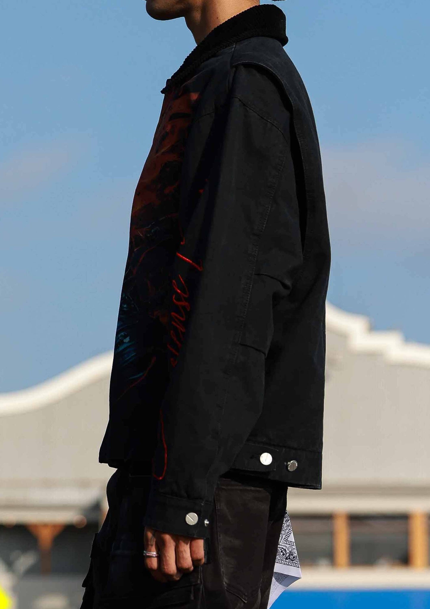 CAUTION NOT SO QUIET FLAME JACKET