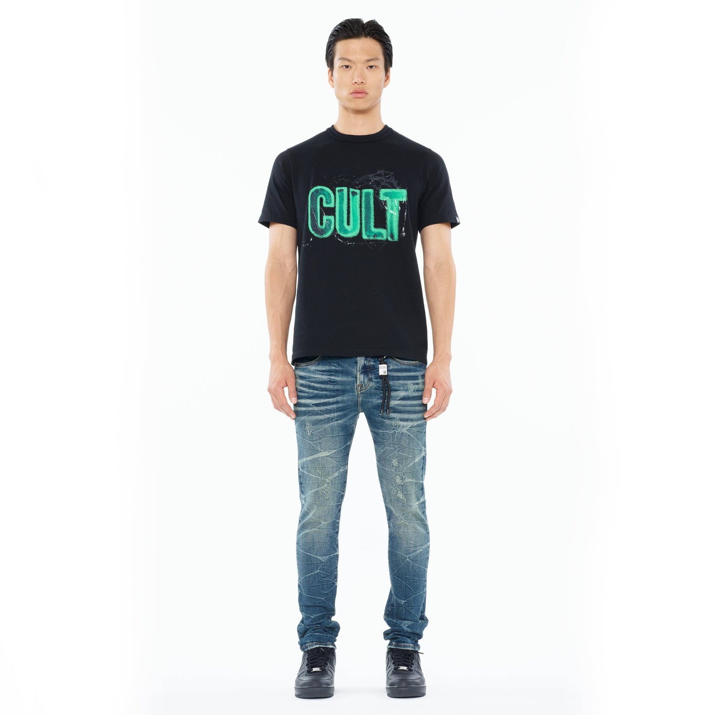 Cult's Punk Super Skinny 601 Jeans in Spruce