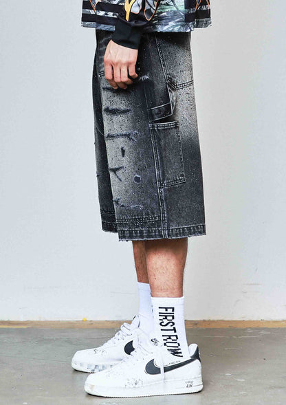 RHINESTONE JORTS