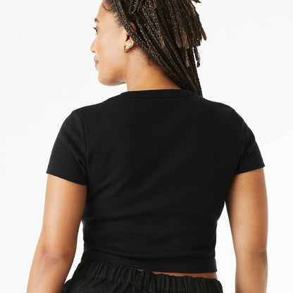 Keep Him Confused Micro Rib Baby Tee