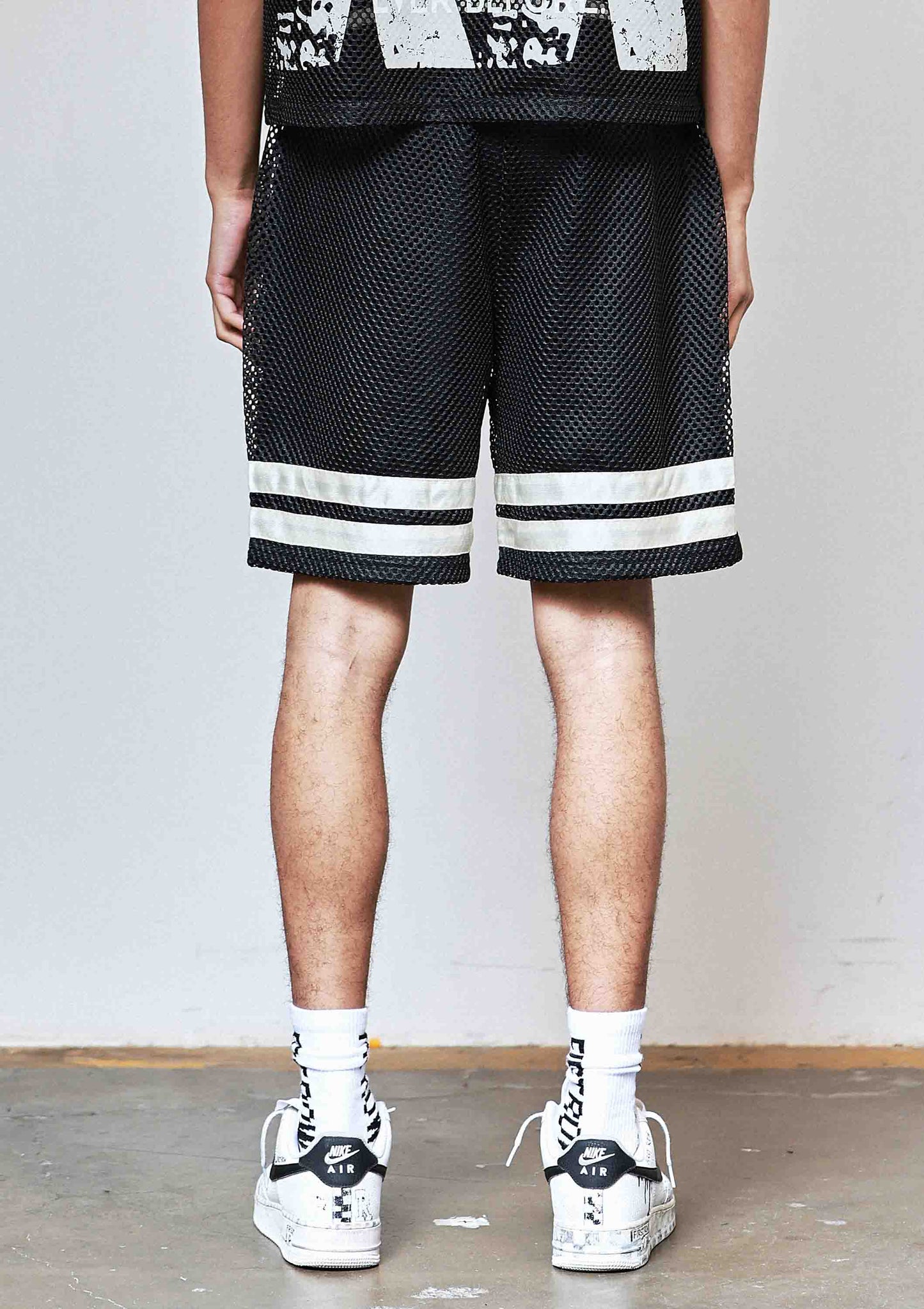 NEVER THE END FOOTBALL SHORTS