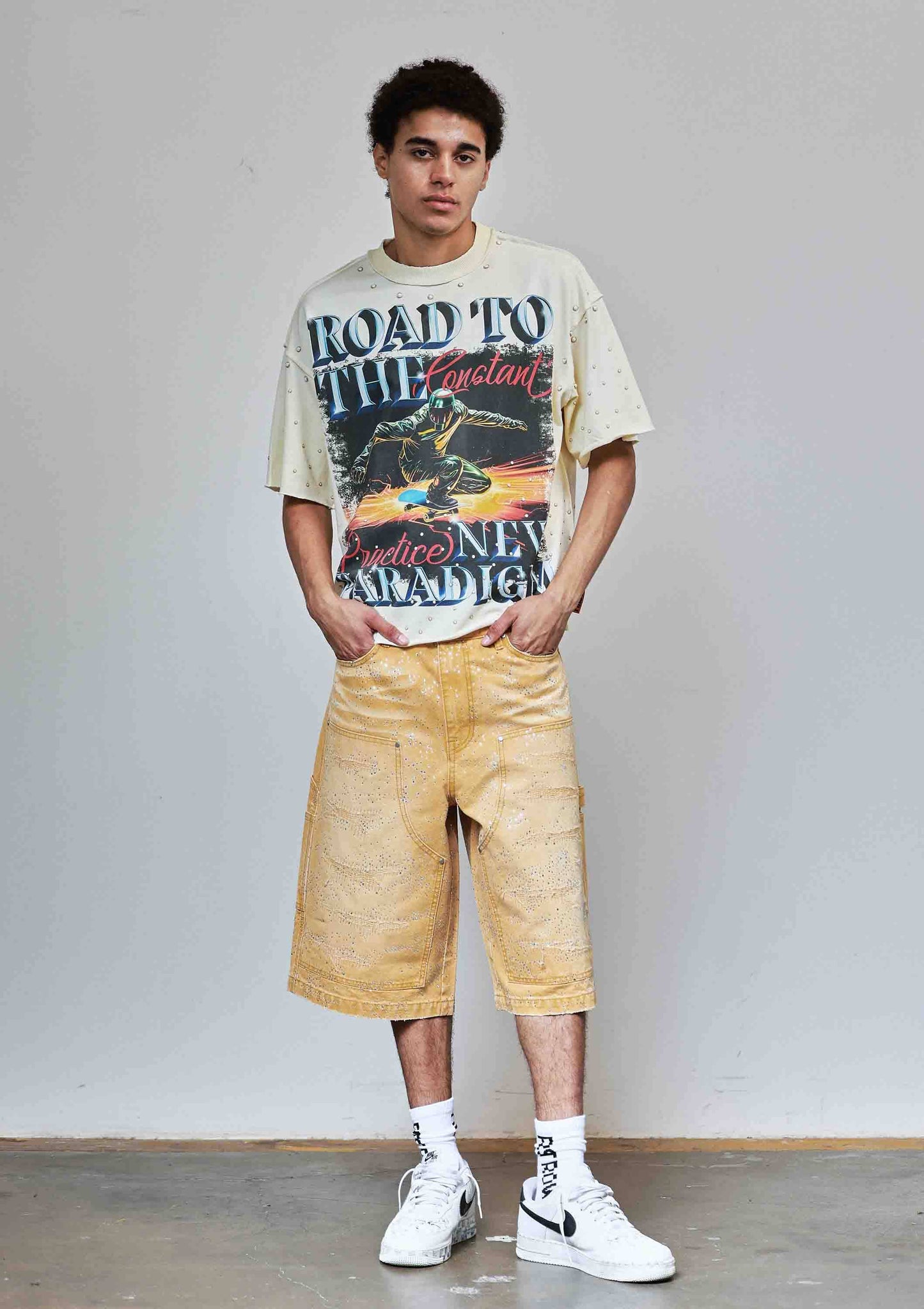 RHINESTONE JORTS