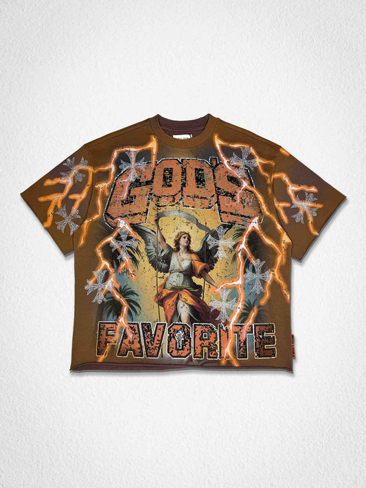 GOD'S FAVORITE DIVINE THUNDER TEE