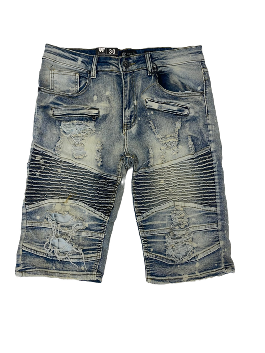 Waimea "Bleach wash" Jeans Shorts