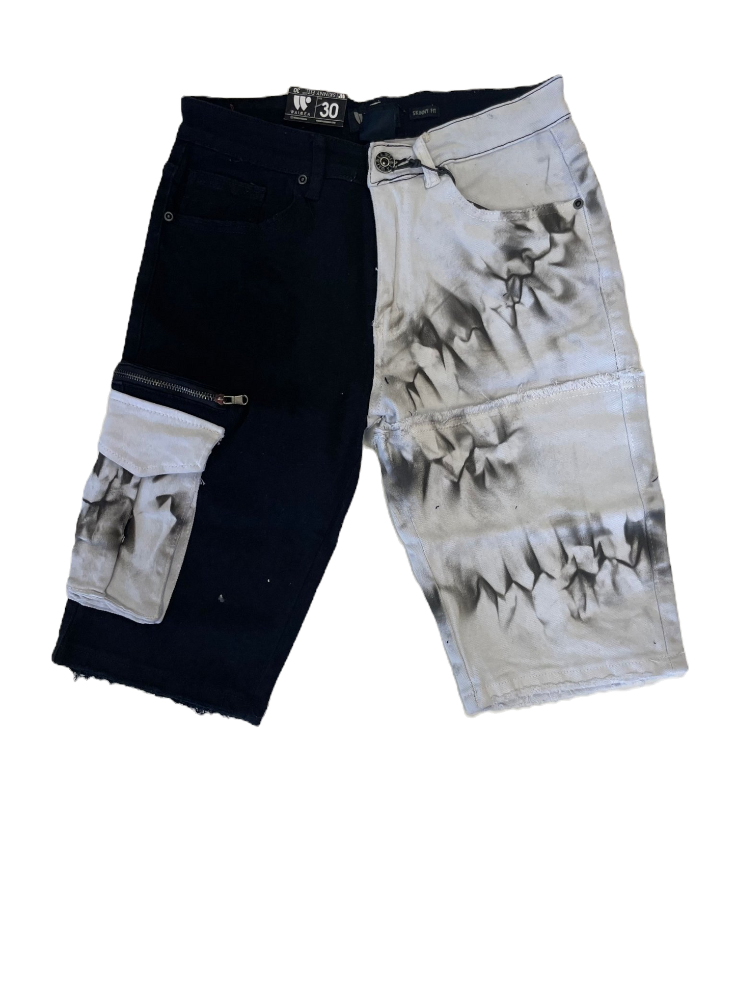 Waimea black/white Shorts