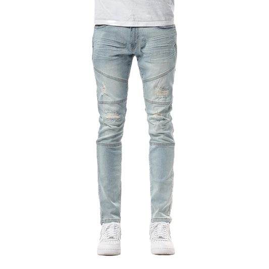Clean Light Washed Skinny Jeans