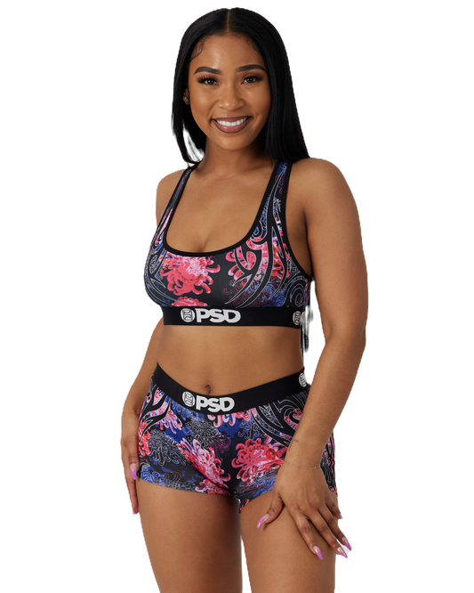 PSD " Kiku Tribal" Sports Bra