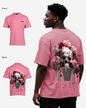 G West Mens Oversized Ice Cream Skull Tee