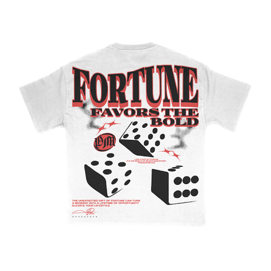 Premium Milano White Fortune T Shirt
