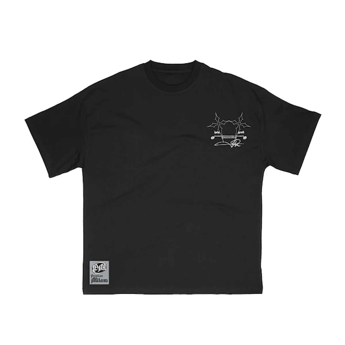 Premium Milano Black T shirt