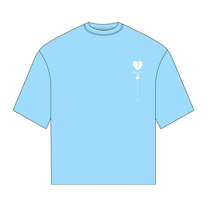 Premium Milano Blue Love T Shirt