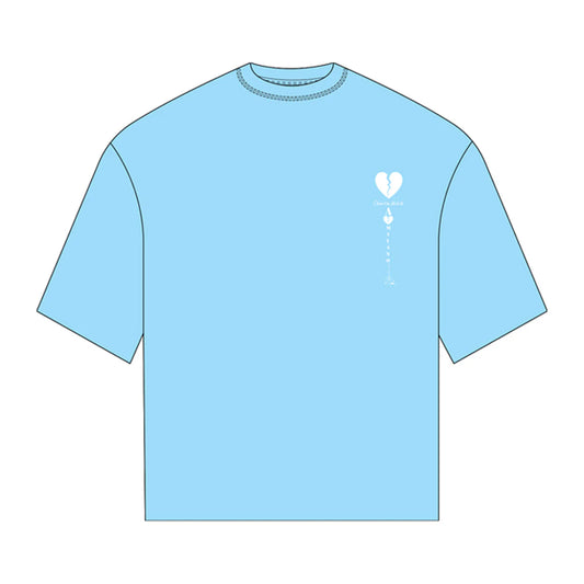 Premium Milano Blue Love T Shirt