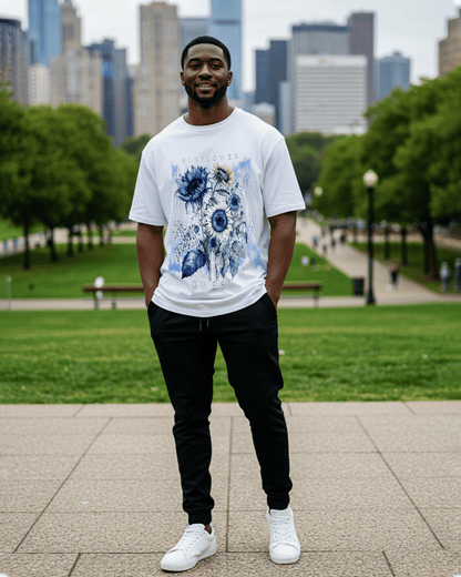 G West Sunflower 2.0 Oversized Men's T-Shirt